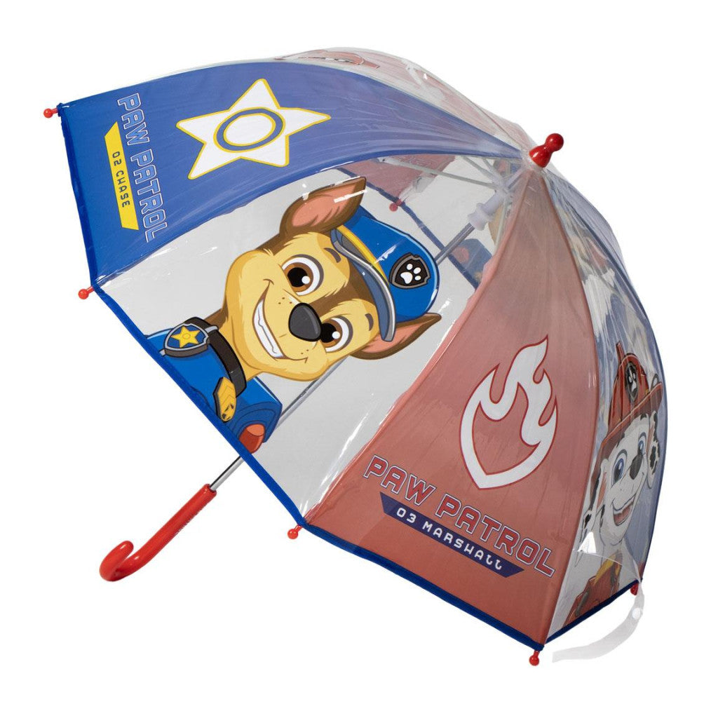 Paw Patrol Elements Transparent Kids' Umbrella – 71 cm