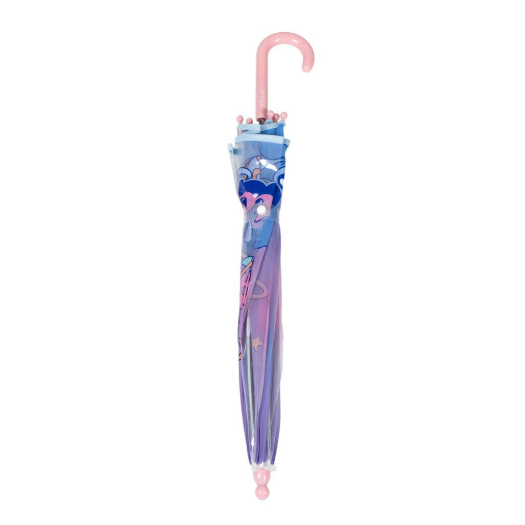Disney Lilo und Stitch Universe Kinderdurchsichtiger Transparenter Kinderregenschirm für Kinder – 71 cm
