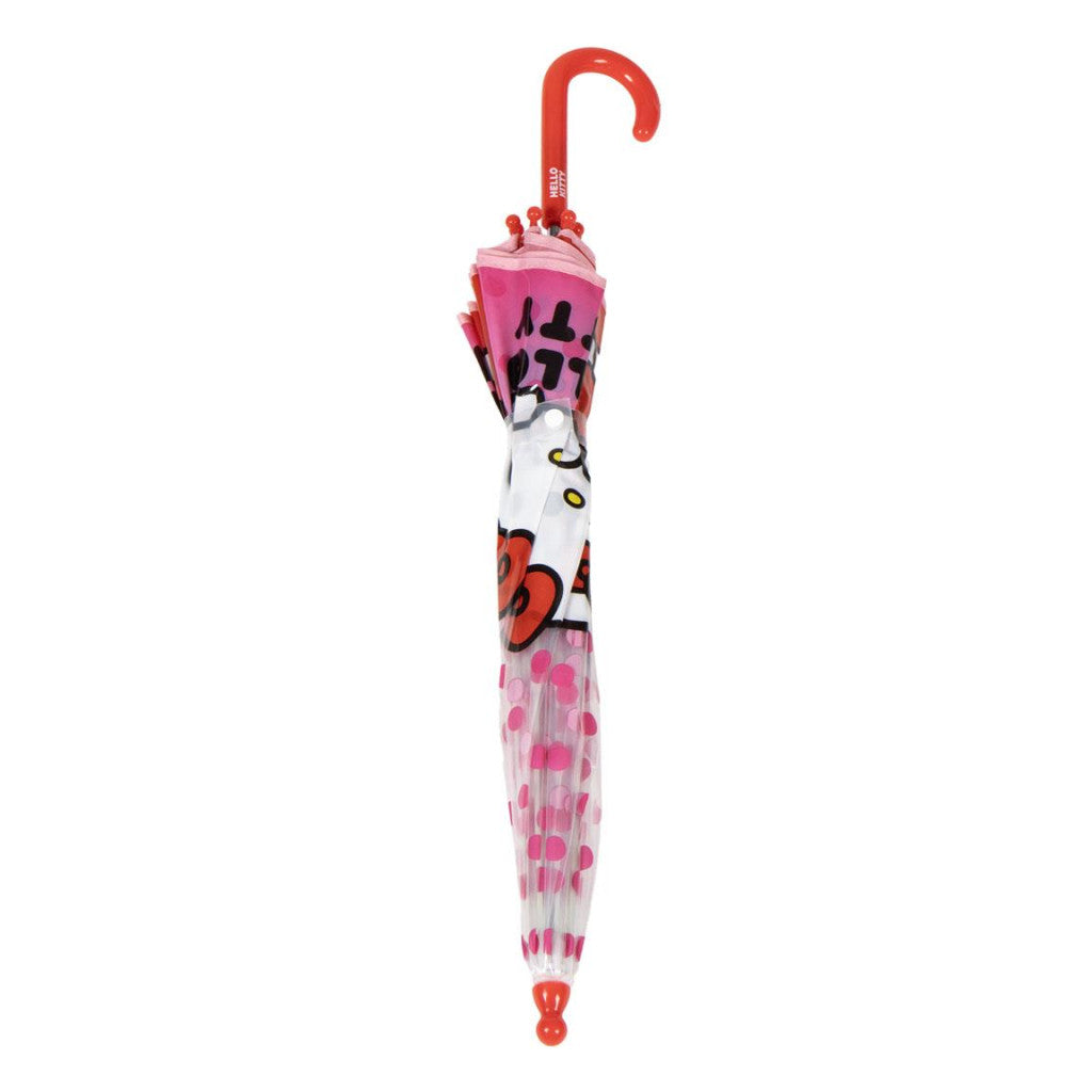 Hello Kitty Dots Parapluie transparent pour enfants – 71 cm