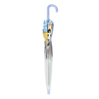 Bluey Puddle Transparenter Kinderregenschirm für Kinder – 71 cm