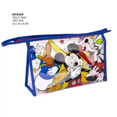 Mickey  Waschtasche Kinder-Set – Ideal für Reise & Kita – Robustes EVA Material