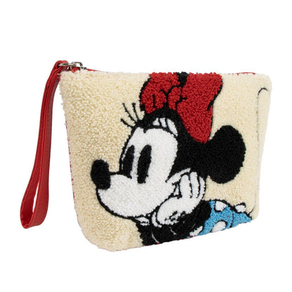 Trousse de toilette en peluche Disney Minnie Dreaming pour enfants – 22 x 14 cm