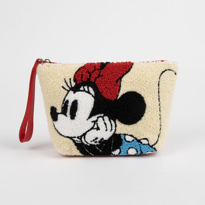 Trousse de toilette en peluche Disney Minnie Dreaming pour enfants – 22 x 14 cm