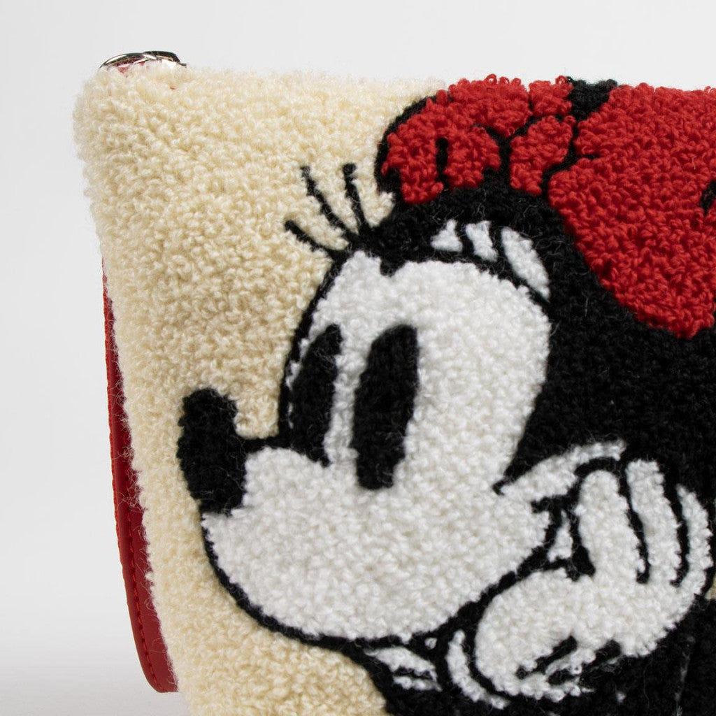 Trousse de toilette en peluche Disney Minnie Dreaming pour enfants – 22 x 14 cm
