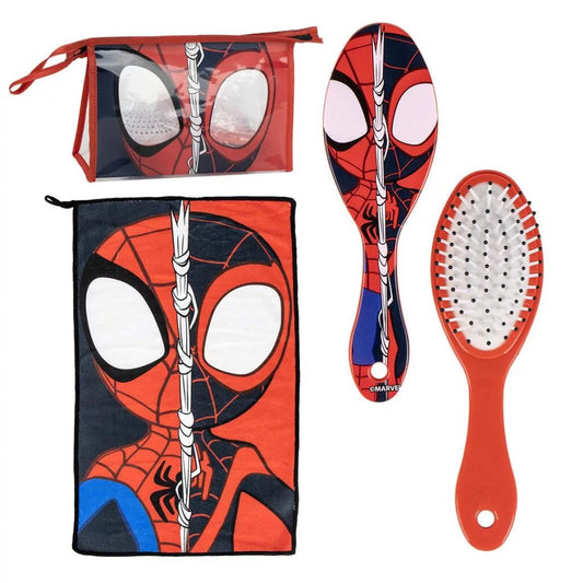 Spiderman Spidey Waschtasche Kinder-Set – Ideal für Reise & Kita – Robustes EVA Material