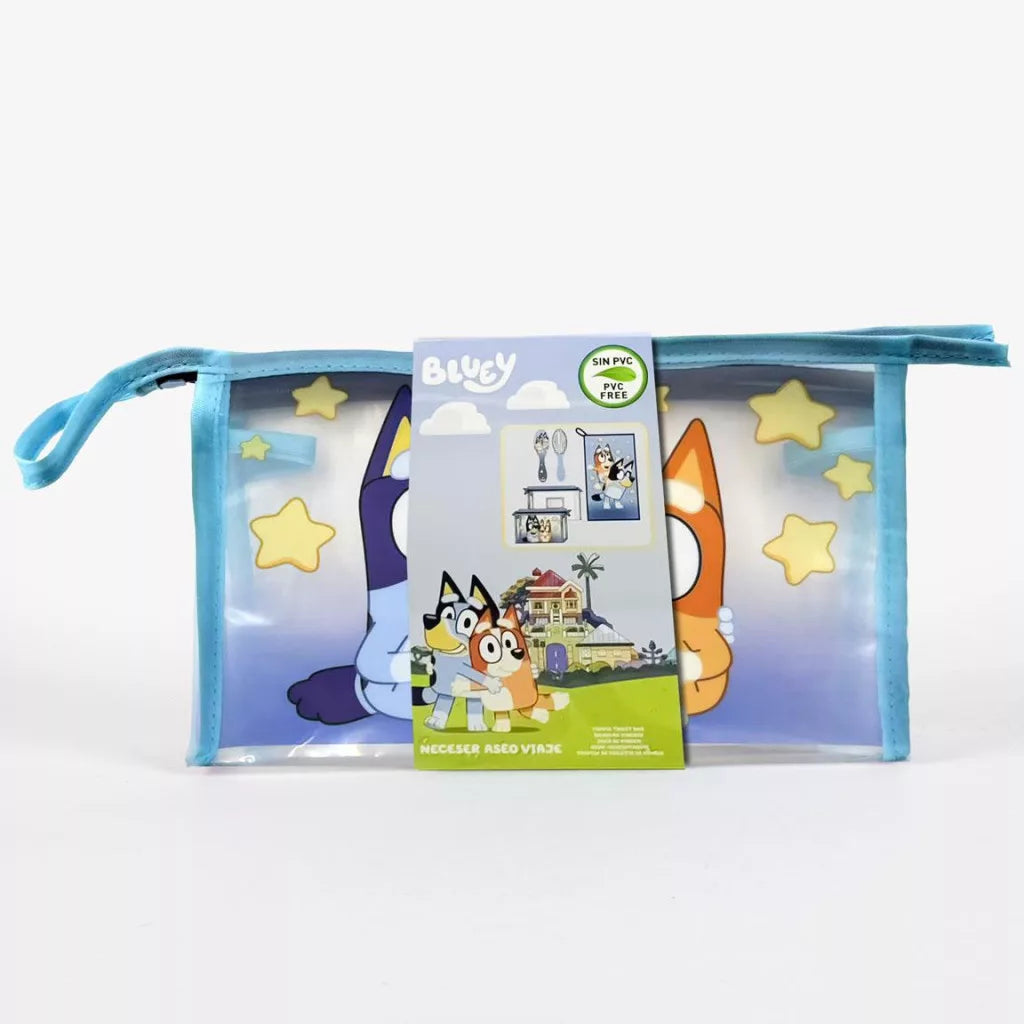 Bluey Waschtasche Kinder-Set – Ideal für Reise & Kita – Robustes EVA Material