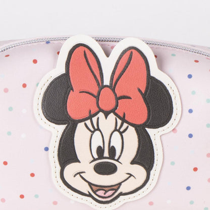 Disney Minnie Trousse de Toilette à Pois Colorés pour Enfants – 18 x 10 cm
