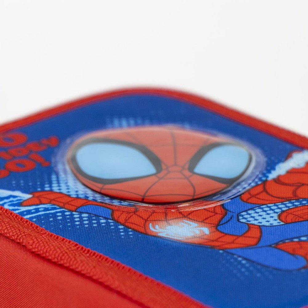 Spiderman Spidey zweistöckiges Federmäppchen für Kinder – 12,5 x 19,5 x 4,5 cm