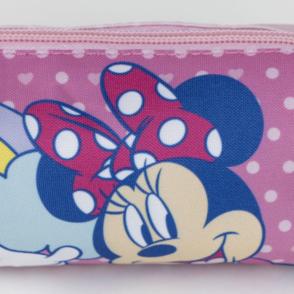Disney Minnie Dots Federmäppchen für Kinder – 20 x 5,5 x 5,5 cm