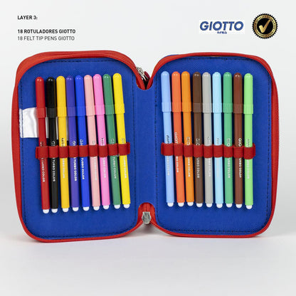 Trousse Giotto Pat' Patrouille Pups at Play pour enfants – 12,5 x 19,5 x 6,5 cm