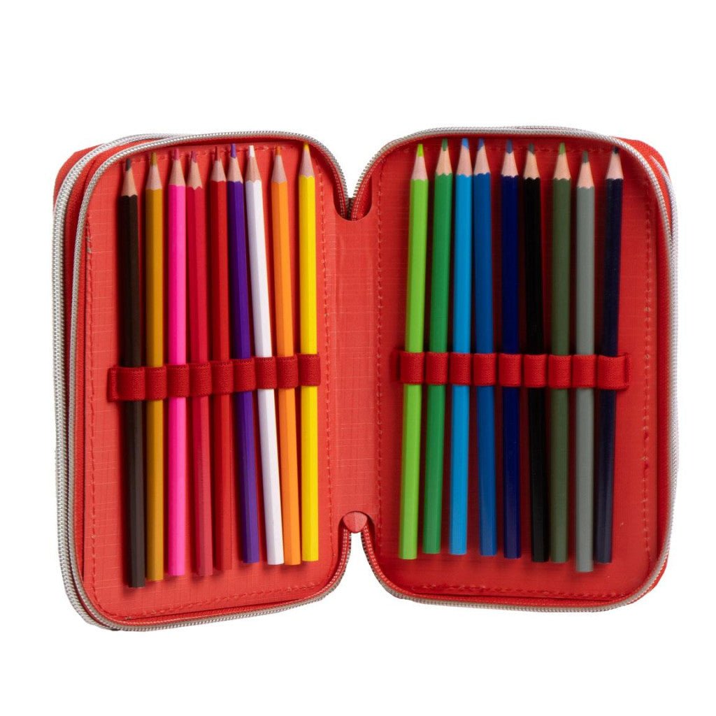 Spiderman Web Giotto Federmäppchen für Kinder – 13 x 20 x 7 cm