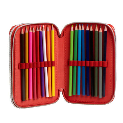 Spiderman Web Giotto Federmäppchen für Kinder – 13 x 20 x 7 cm
