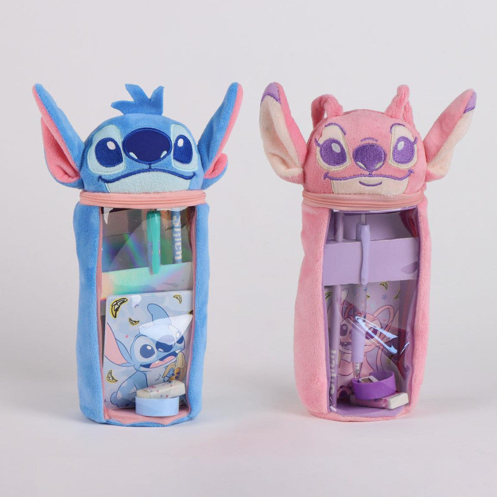 Disney Lilo et Stitch Trousse Bleue en Peluche pour Enfants – -