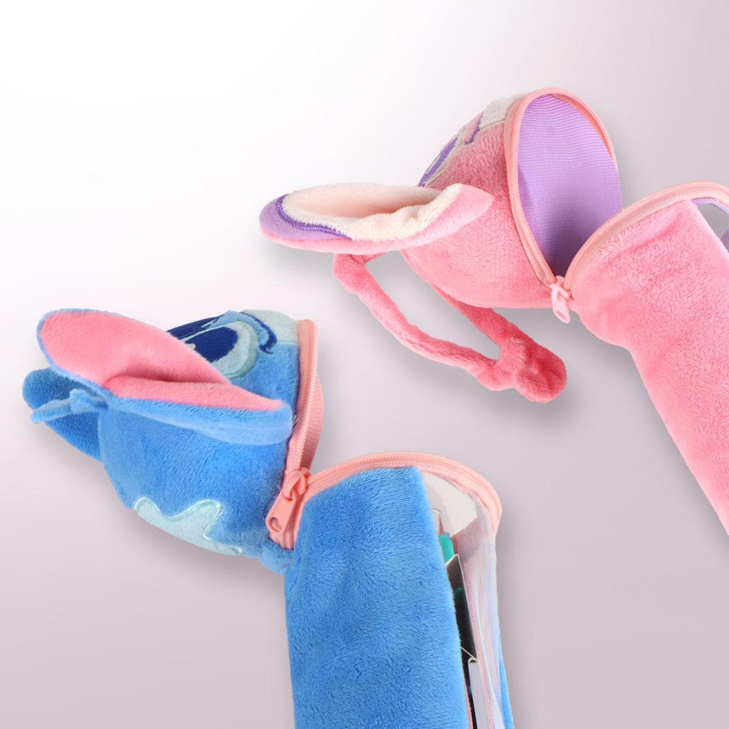Disney Lilo et Stitch Trousse Bleue en Peluche pour Enfants – -
