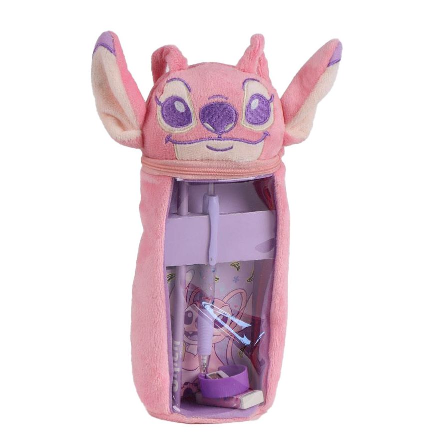 Disney Lilo und Stitch Angel Plüsch Federmäppchen für Kinder – -