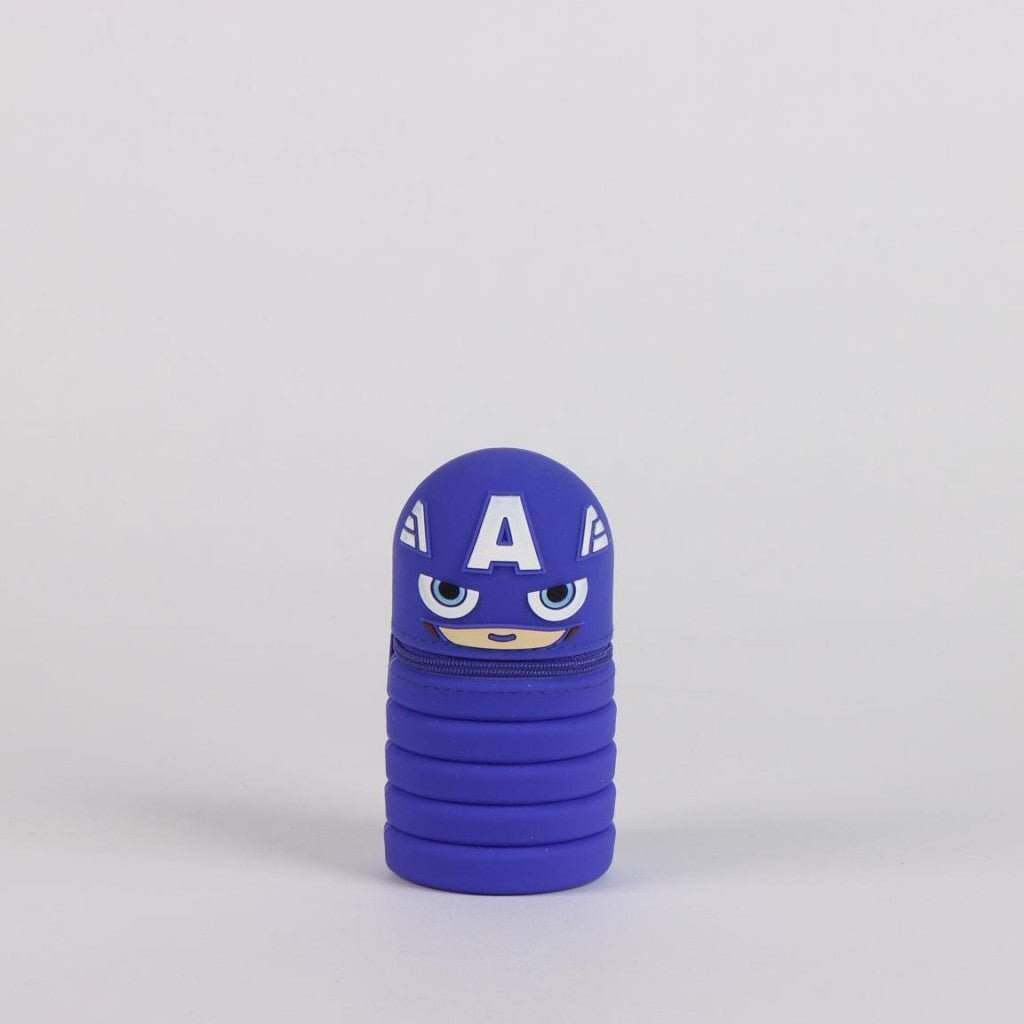 Avengers Captain America 3D Federmäppchen für Kinder – 7 x 13 cm