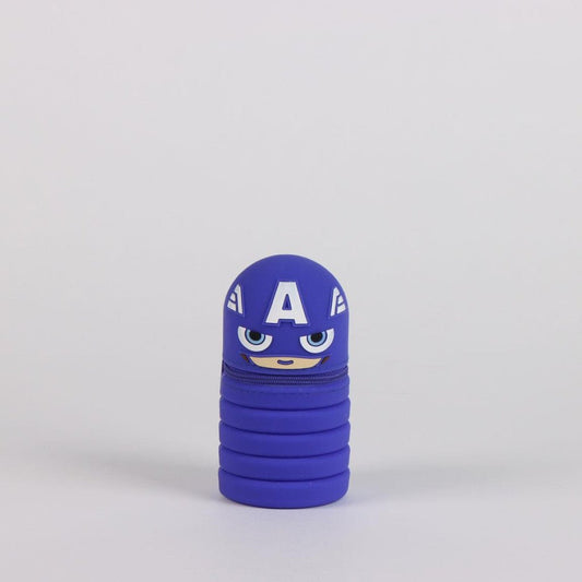 Avengers Captain America 3D Federmäppchen für Kinder – 7 x 13 cm