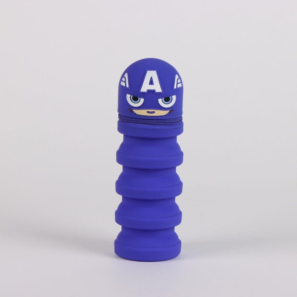Avengers Captain America 3D Federmäppchen für Kinder – 7 x 13 cm