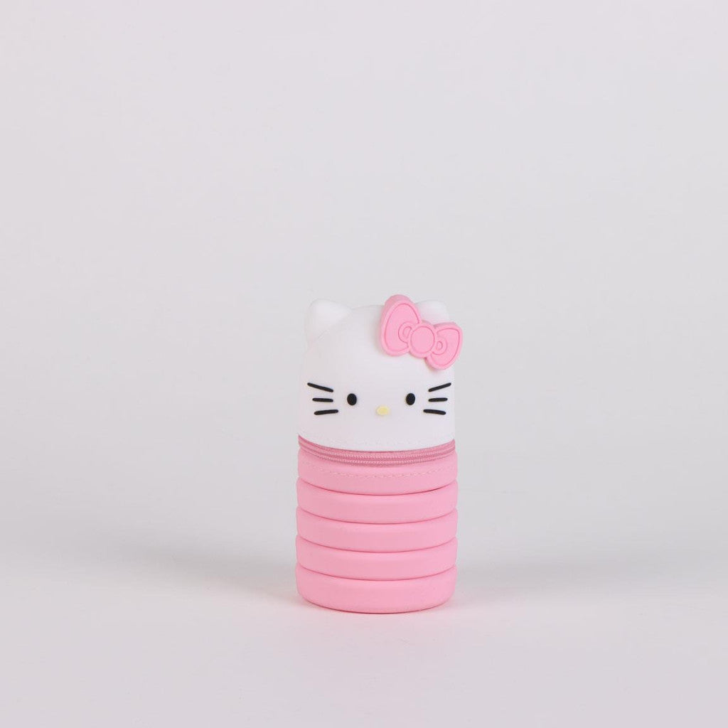 Trousse 3D Hello Kitty rose pour enfants – 7 x 13 cm