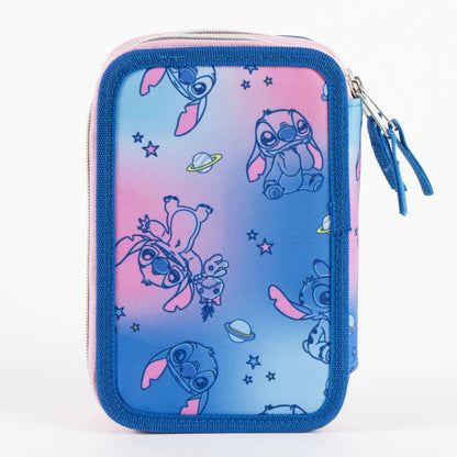 Disney Lilo and Stitch Galaxy Giotto Pencil Case for Kids – 13 x 20 x 7 cm