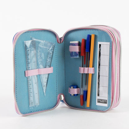 Disney Lilo and Stitch Galaxy Giotto Pencil Case for Kids – 13 x 20 x 7 cm
