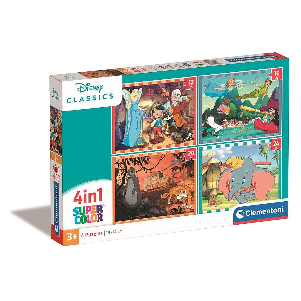 Disney Classics 4-in-1 Puzzle Clementoni