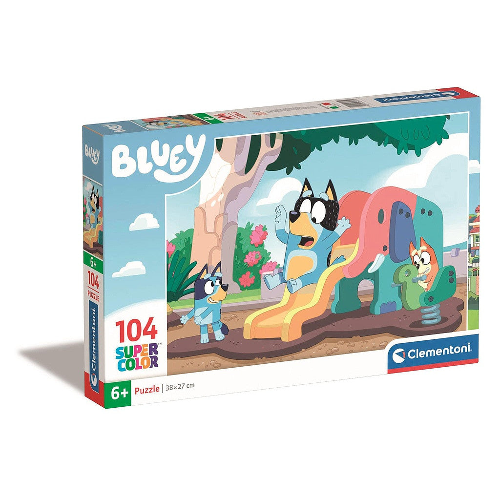 Bluey Playground Puzzle – 104 Teile Clementoni