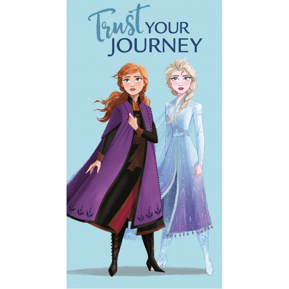 Disney Eiskönigin Gesichtstuch für Kinder aus Baumwolle – 35 × 65 cm