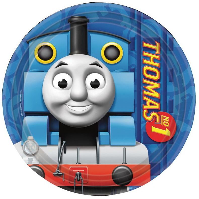 Thomas und seine Freunde Blue Papierteller 8 Stk 18 cm