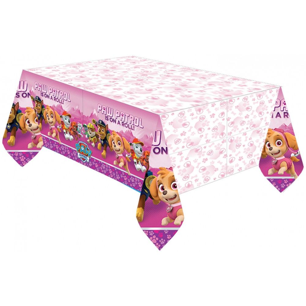 Paw Patrol Kunststoff-Tischdecke – 137 × 243 cm – Produktansicht