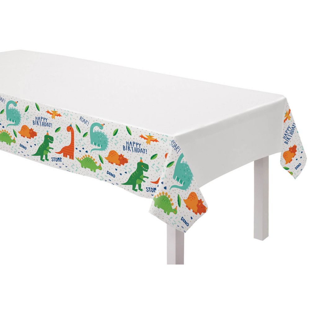 Dinosaurier Dino-Mate Plastiktischdecke 137x260 cm