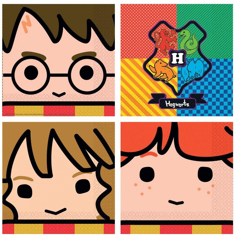 Harry Potter Graphic Serviette 16 Stk 33x33 cm