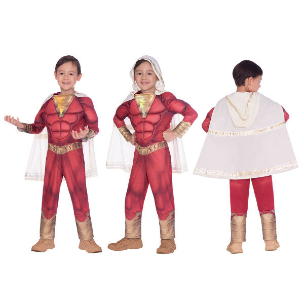 Justice League Red Shazam-Kostüm 8-10 Jahre