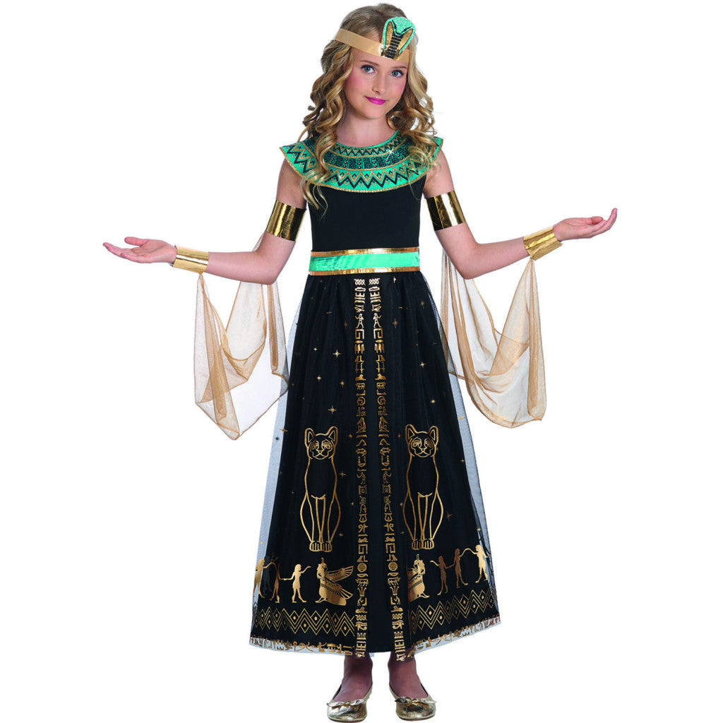 Halloween Dazzling Cleopatra Kostüm 10-12 Jahre