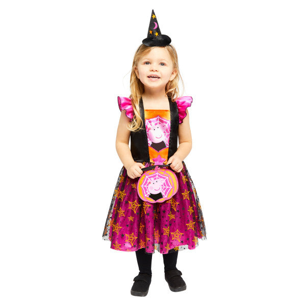 Peppa Wutz Orange Witch Kostüm 2-3 Jahre