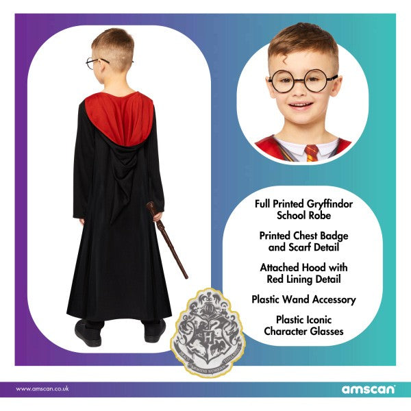 Harry Potter Gryffindor Kostüm 6-8 Jahre
