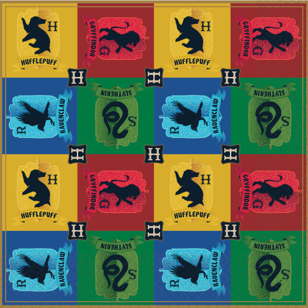 Harry Potter Houses 16-teilig Serviette 33x33 cm