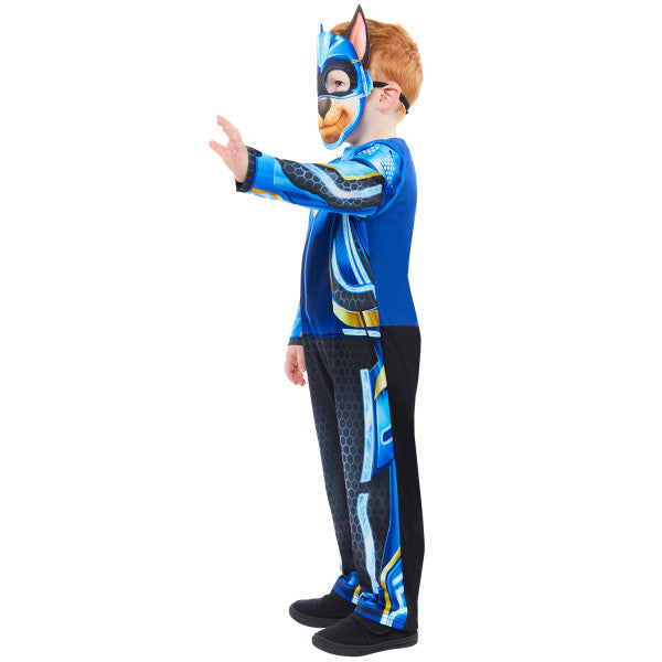 Paw Patrol Chase leuchtendes Kostüm 3-4 Jahre
