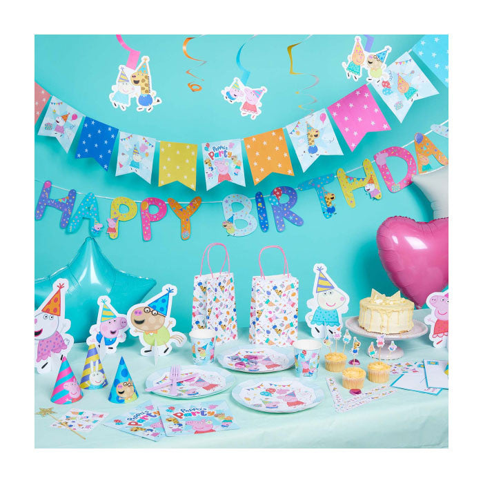 Peppa Wutz Celebration Serviette 16 Stk 33x33 cm