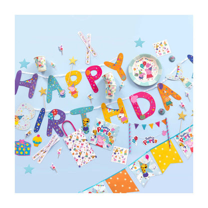 Peppa Wutz Celebration Serviette 16 Stk 33x33 cm