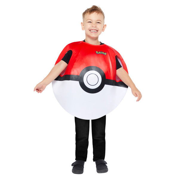 Pokémon Pokeball Kostüm 8-12 Jahre