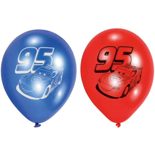 Disney Cars 95 Luftballons, 6 Stück, 9 Zoll (22,8 cm)