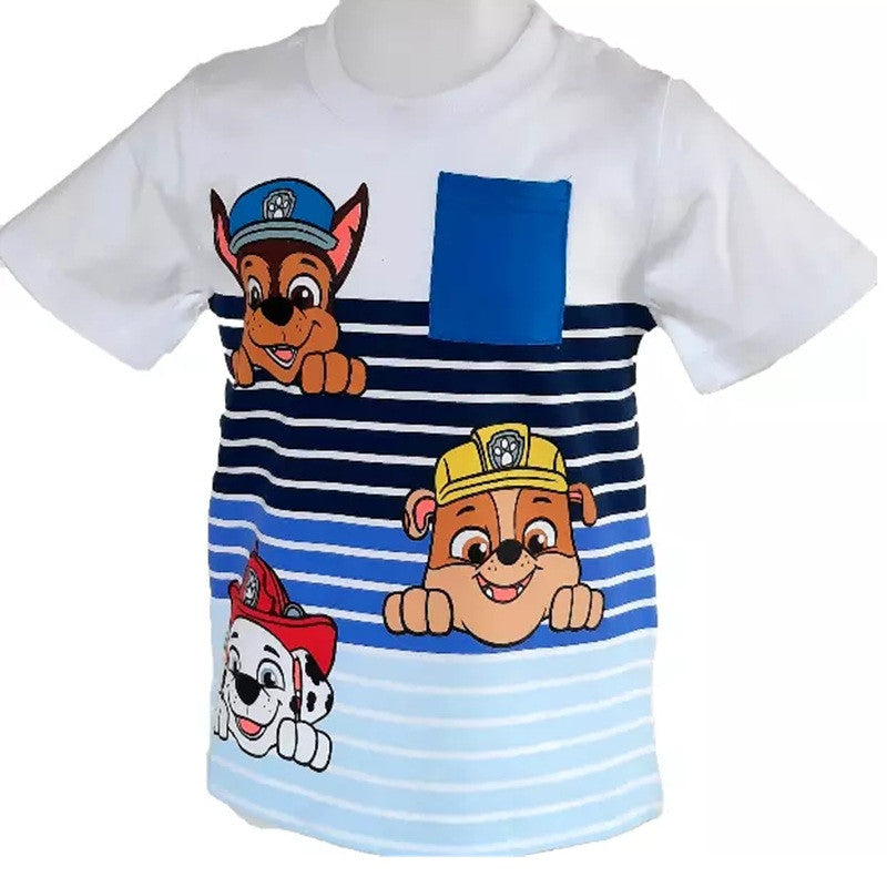 Paw Patrol Kinderkurzhemd, Oberteil 98-128 cm