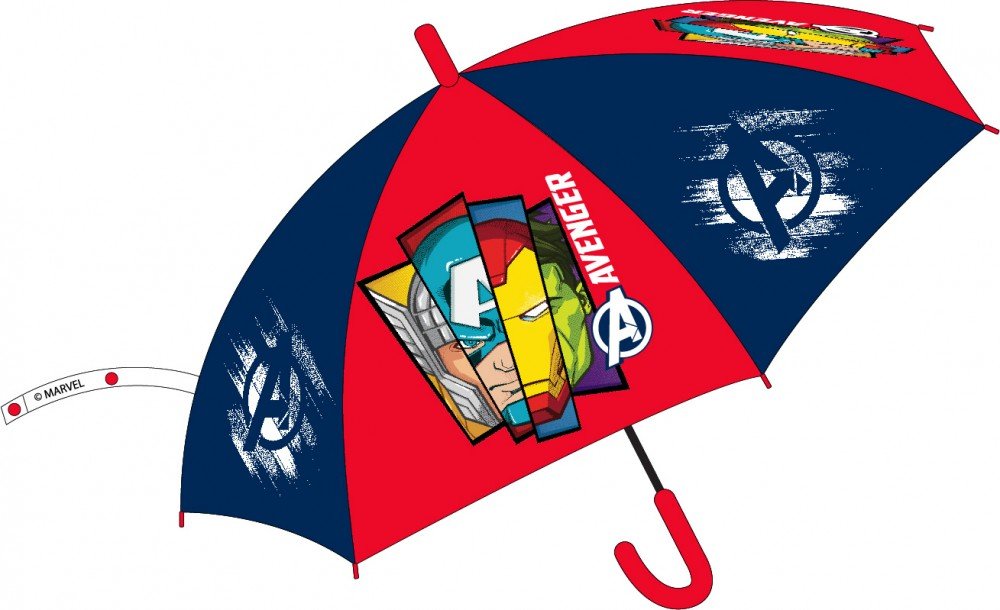 Avengers Halbautomatik-Kinderregenschirm für Kinder – 74 cm