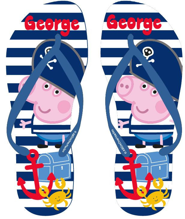 Peppa Wutz Pirate Kinderpantoffeln, Flip-Flop 24-29
