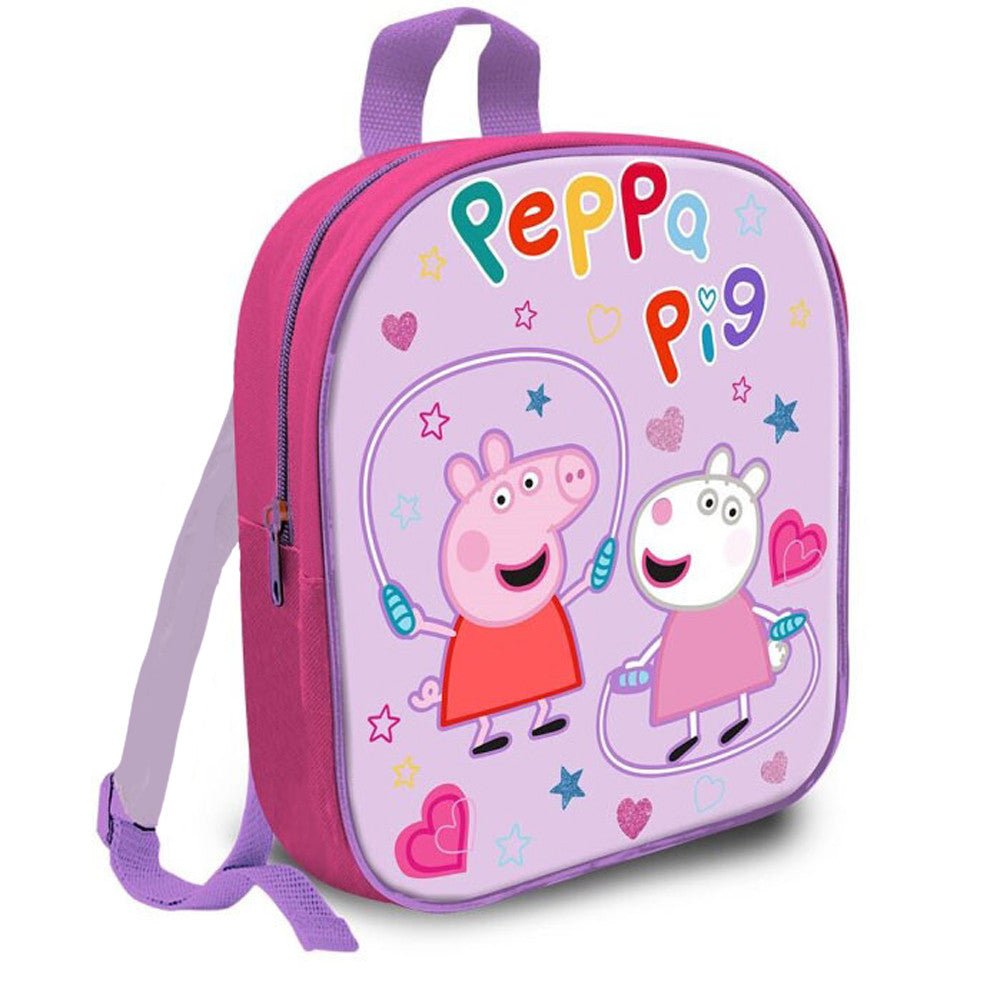 Peppa Wutz Skipping Rope Kindergartenrucksack für Kinder – 29 cm