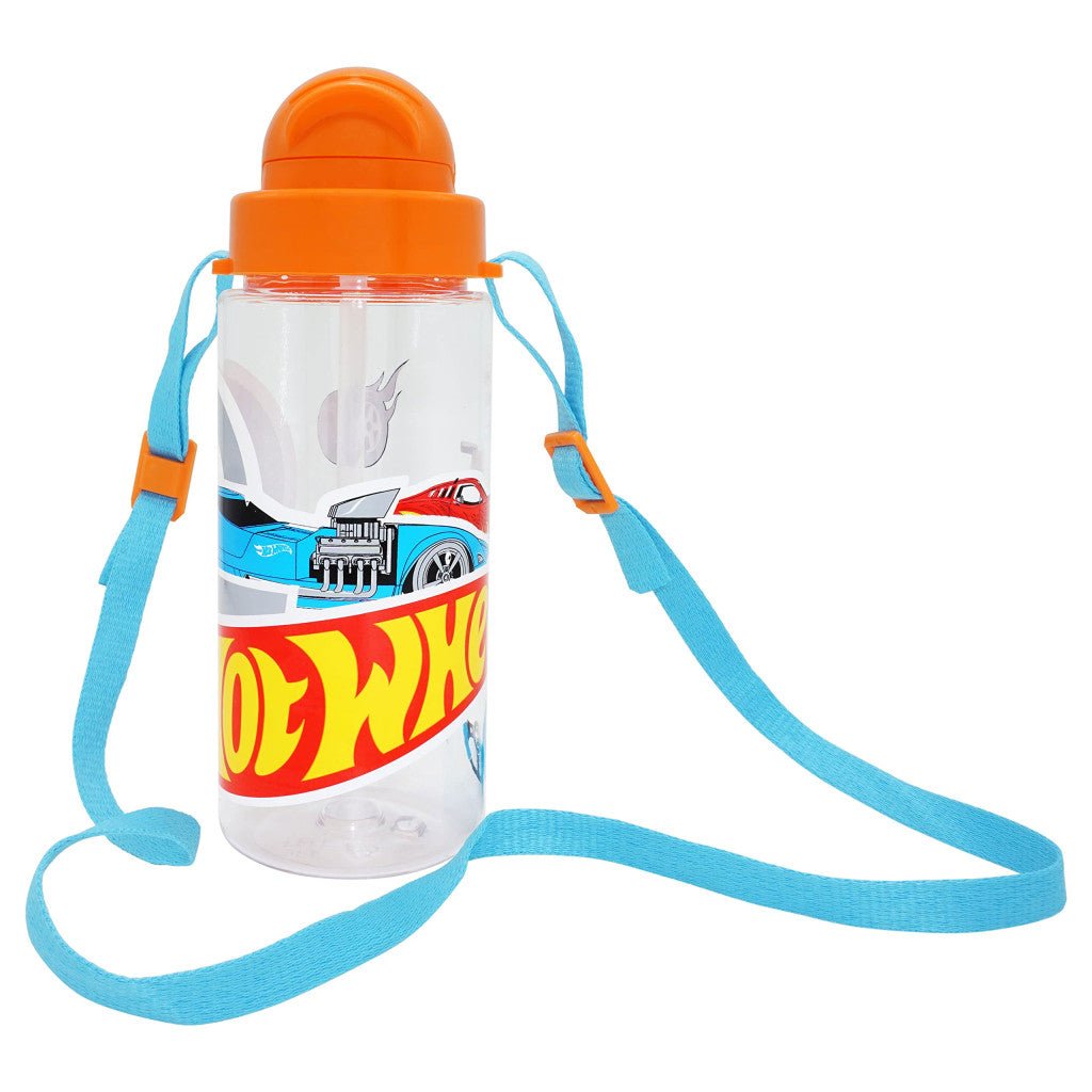 Hot Wheels Race tritan Kunststoff-Trinkflasche mit Schraubverschluss für Kinder – 500 ml
