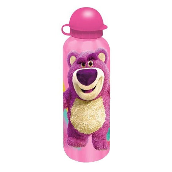 Disney Toy Story Lotso Pink Aluminium-Trinkflasche mit Trinkverschluss für Kinder – 500 ml