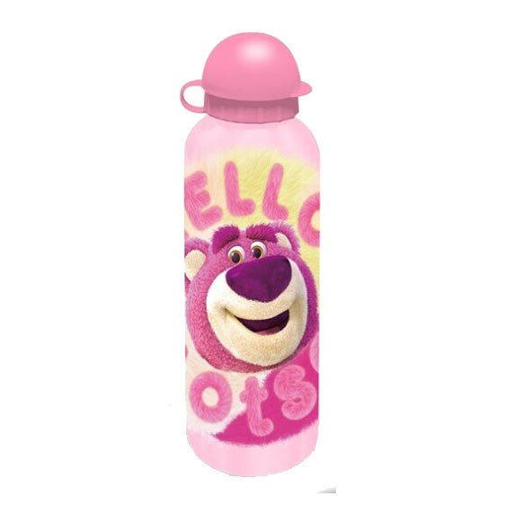 Disney Toy Story Lotso Hello Aluminium-Trinkflasche mit Trinkverschluss für Kinder – 500 ml