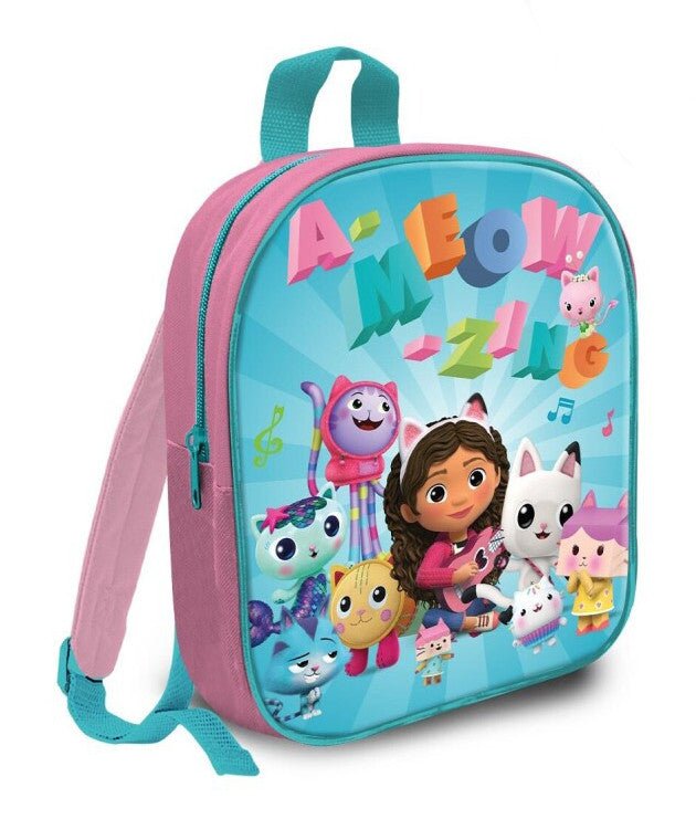 Gabby's Dollhouse Meow Kindergartenrucksack für Kinder – 29 x 22 x 10 cm